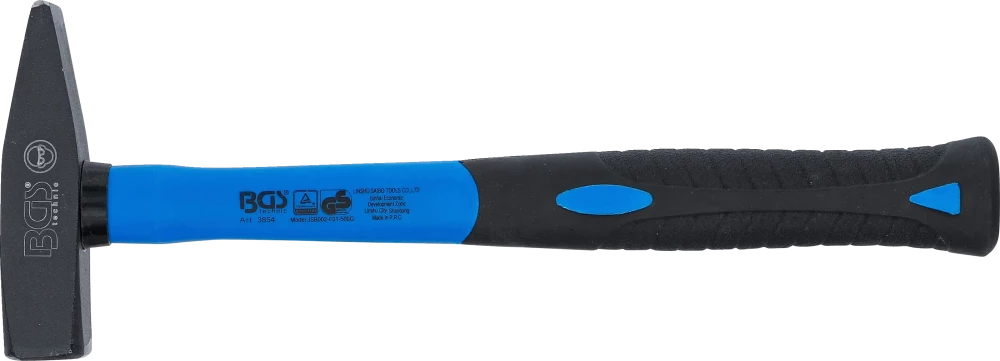 Zámečnické kladivo, sklolaminátová násada, DIN 1041, 500 g - B3854