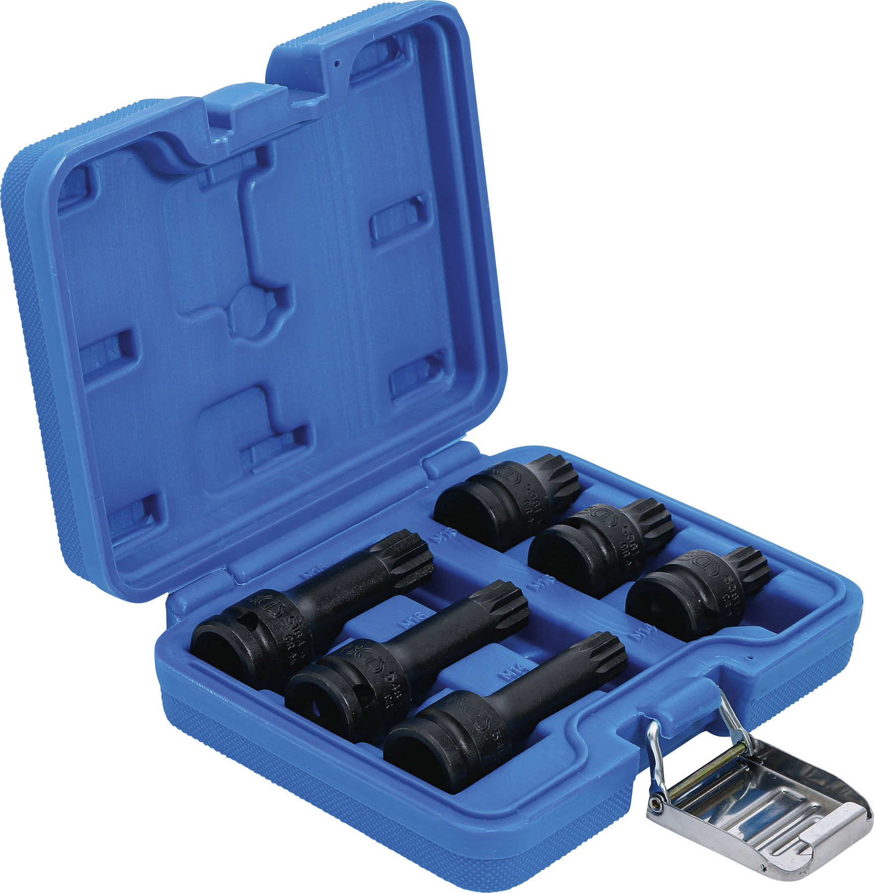 Nástrčné klíče 1/2", XZN, M14-M18, 6 ks - B5380