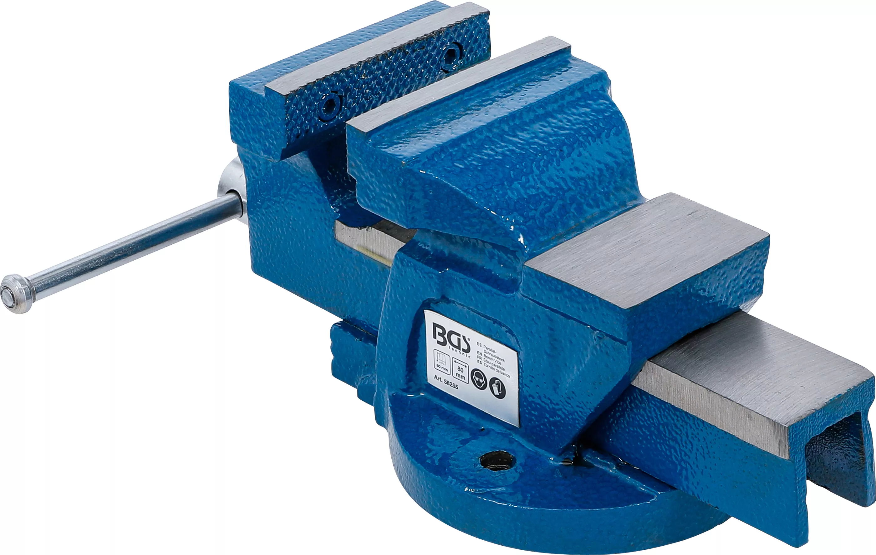 Paralelní svěrák BGS, 80 mm, 4,9 kg - B58255