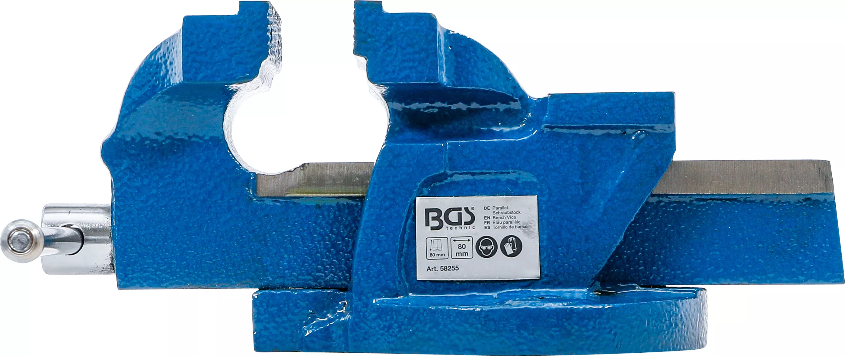 Paralelní svěrák BGS, 80 mm, 4,9 kg - B58255