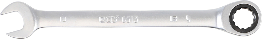 Očkoplochý ráčnový klíč, 13 mm - B6513