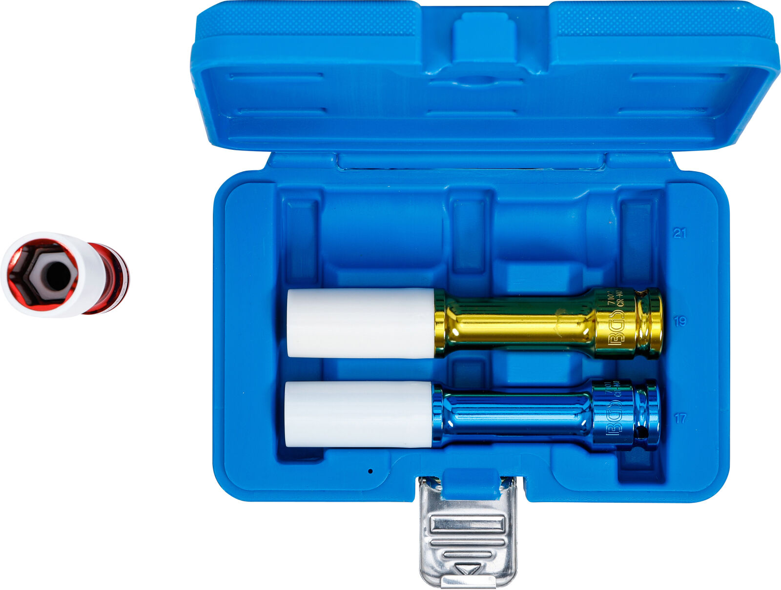 Sada nástrčných klíčů na ALU kola, prodloužené, 1/2", 3 ks - B7100
