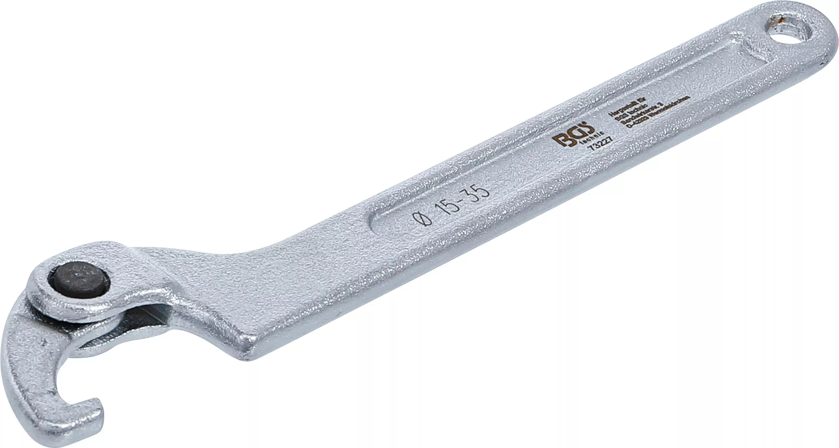 Hákový klíč, kloubový, 15 - 35 mm - B73227
