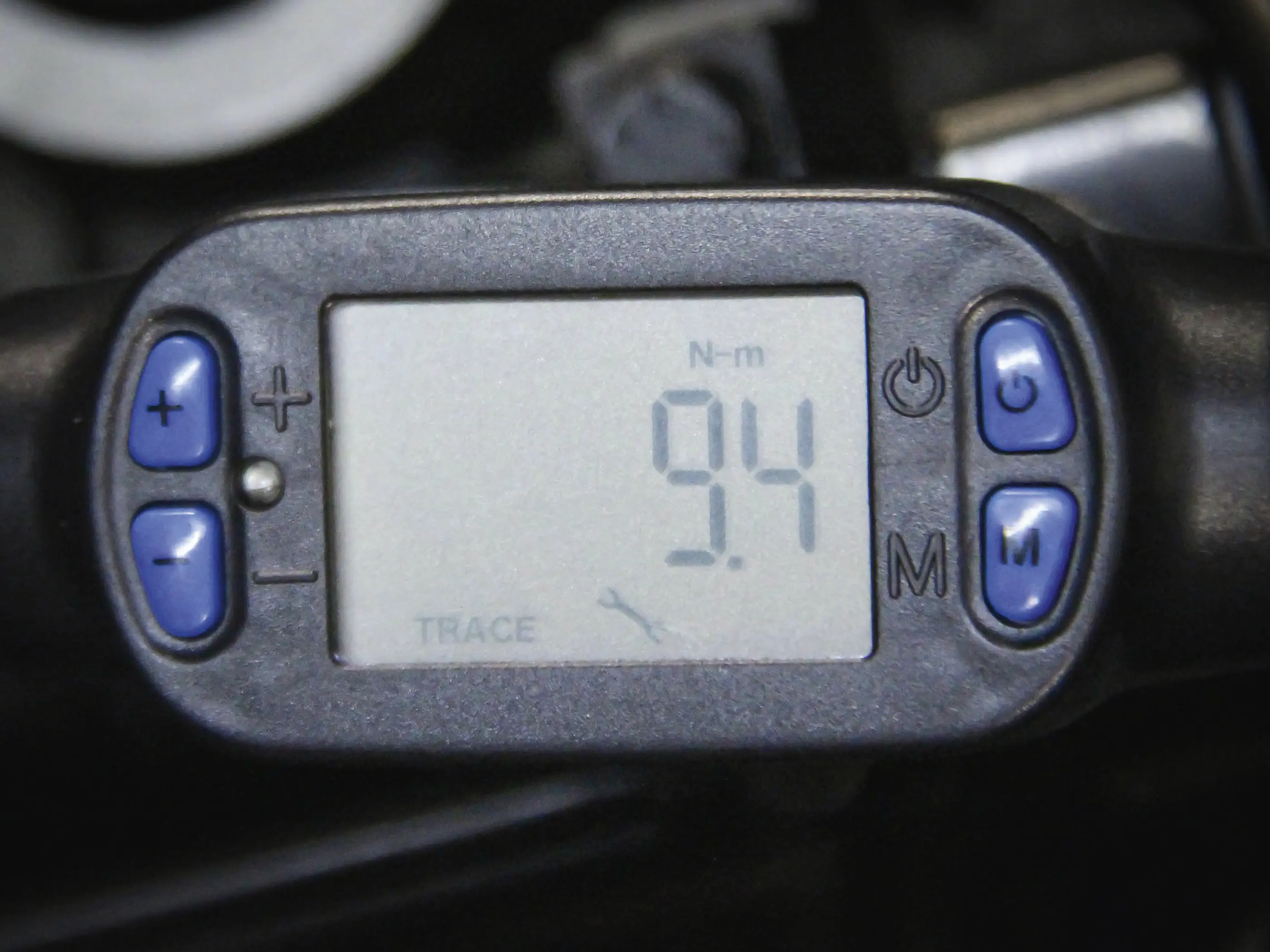 Digitální momentový klíč 1/4", 6 - 30 Nm, BGS - B952