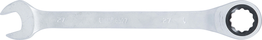 Očkoplochý ráčnový klíč, 27 mm - B6527