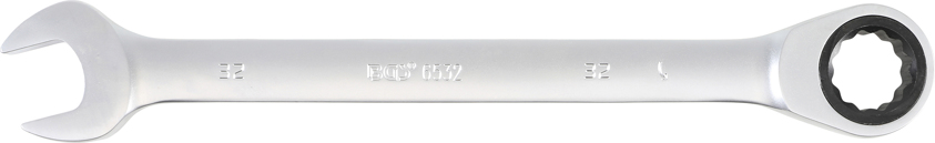 Očkoplochý ráčnový klíč, 32 mm - B6532