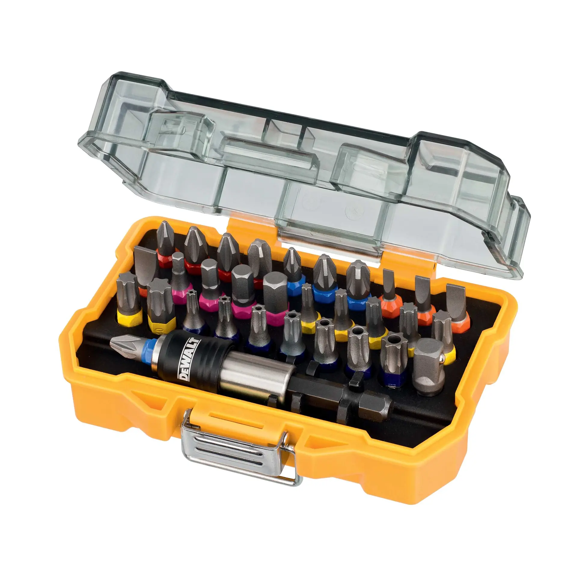 Sada bitů v plastovém kufříku, 32 ks, DeWalt - DT7969QZ
