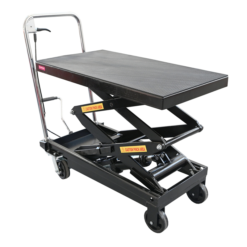 Hydraulický pojízdný pracovní stůl, 362 kg - F10450