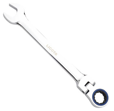 Očkoplochý ráčnový flexibilní klíč, 19 mm - LIARW12M19HT