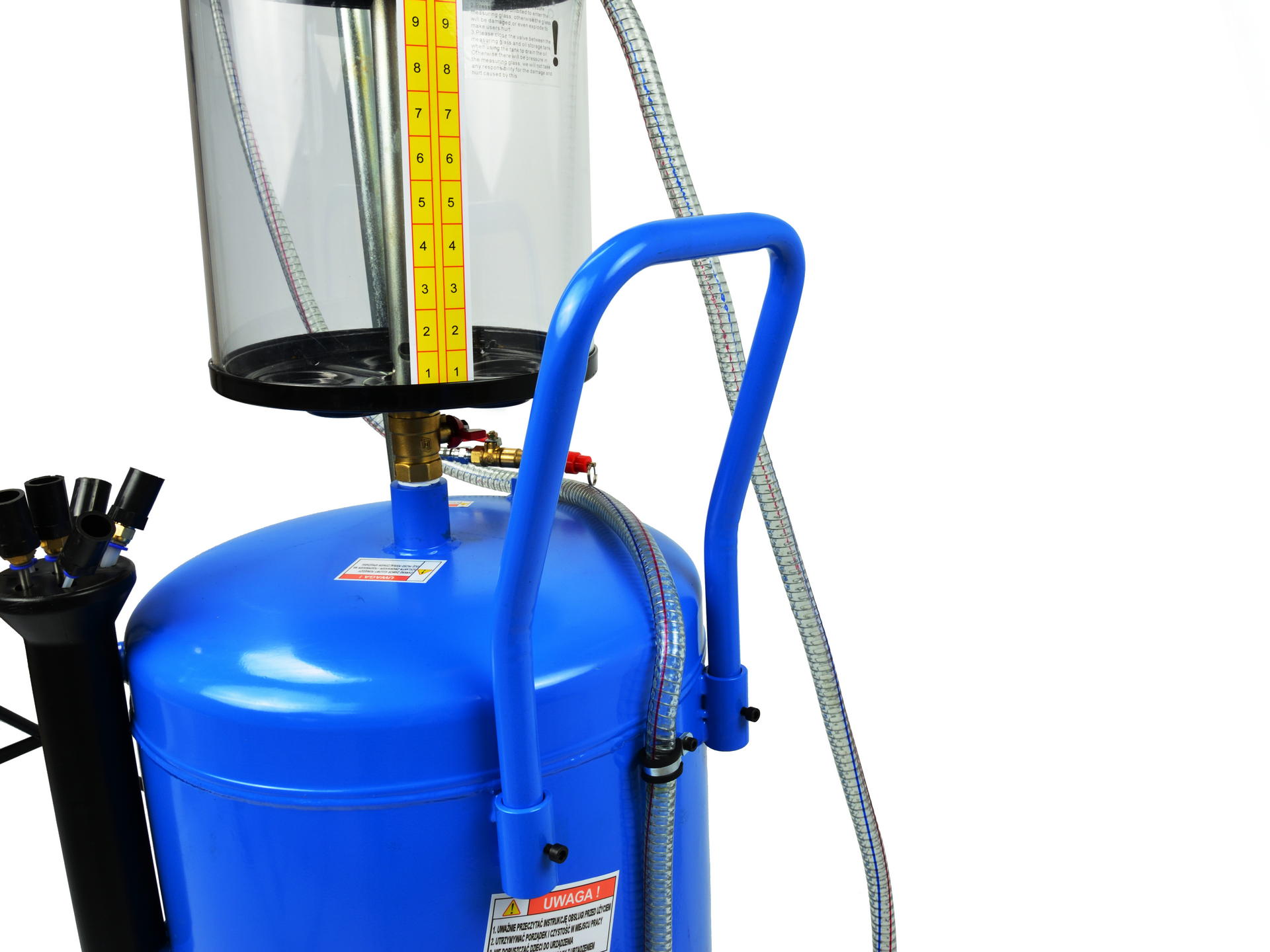 Olejová nádrž na výpusť oleja, s odsávaním, 80 l - G02120