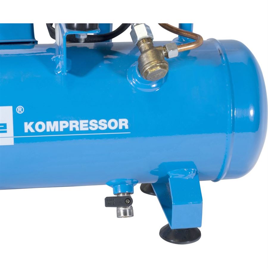 Bezolejový kompresor silent, 550 W, 6 l, Güde AIRPOWER 105/8/6