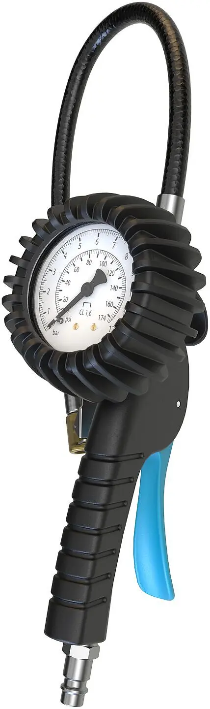Hustič pneu s manometrem HAZET 9041P-1 - HA277285