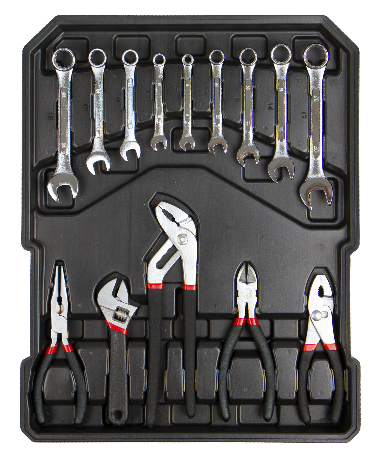 Súprava náradia, Gola súprava 1/2" a 1/4" - 428 ks - HT494003