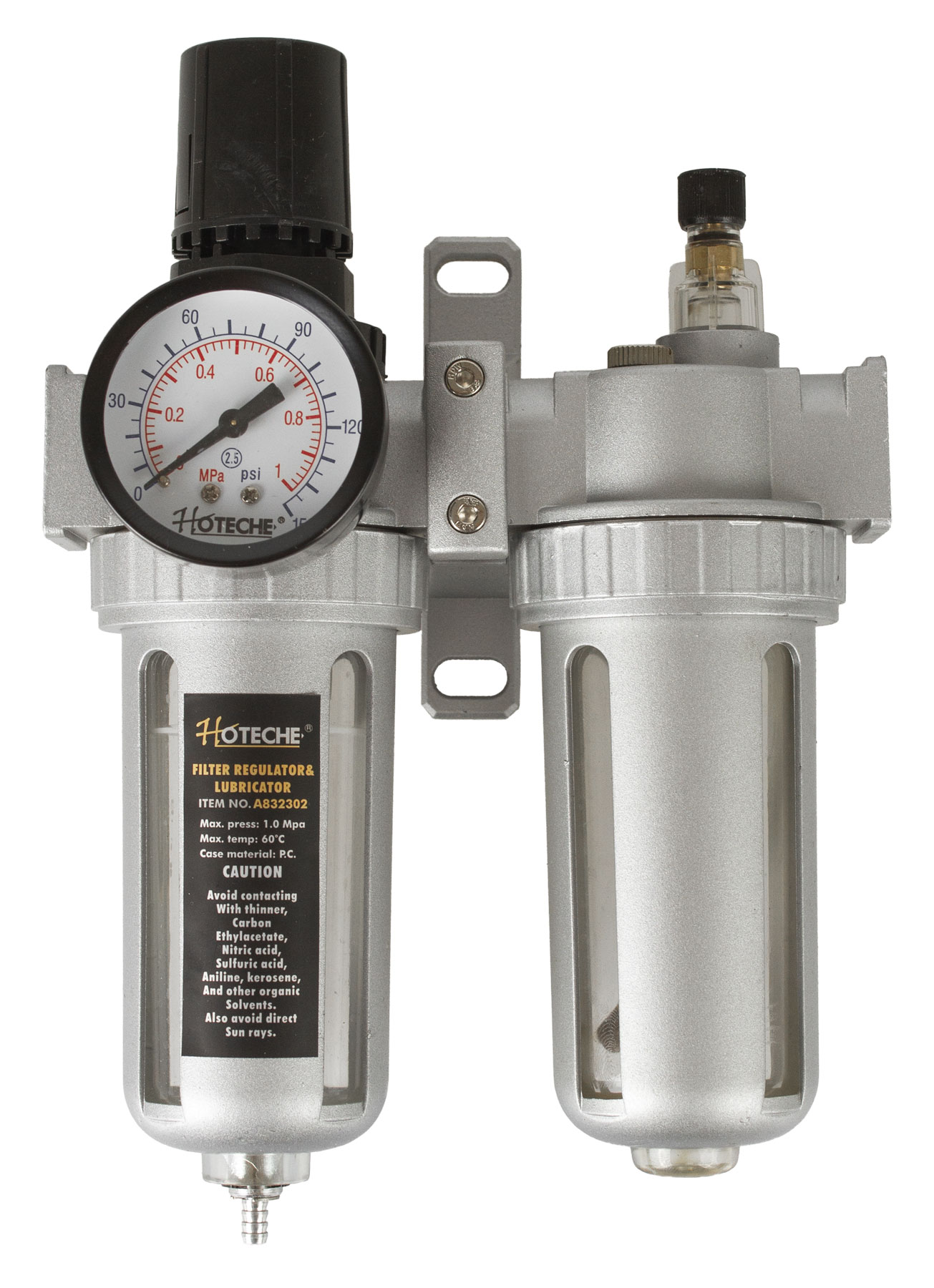 Regulátor tlaku vzduchu s přimazáváním 1/4" - HTA832302