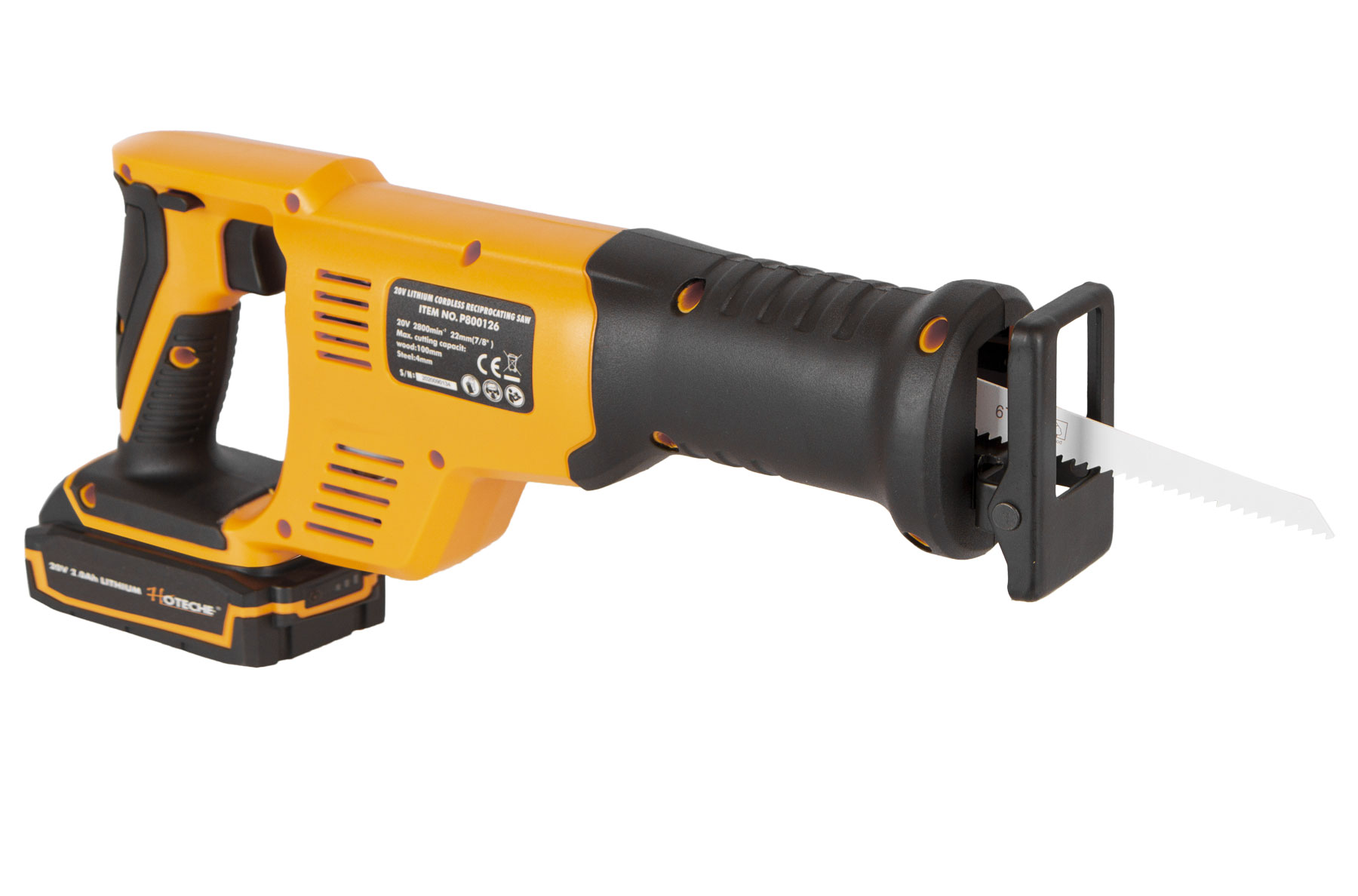 AKU píla chvostovka, 20 V + 2 Ah batéria - HTP800126B