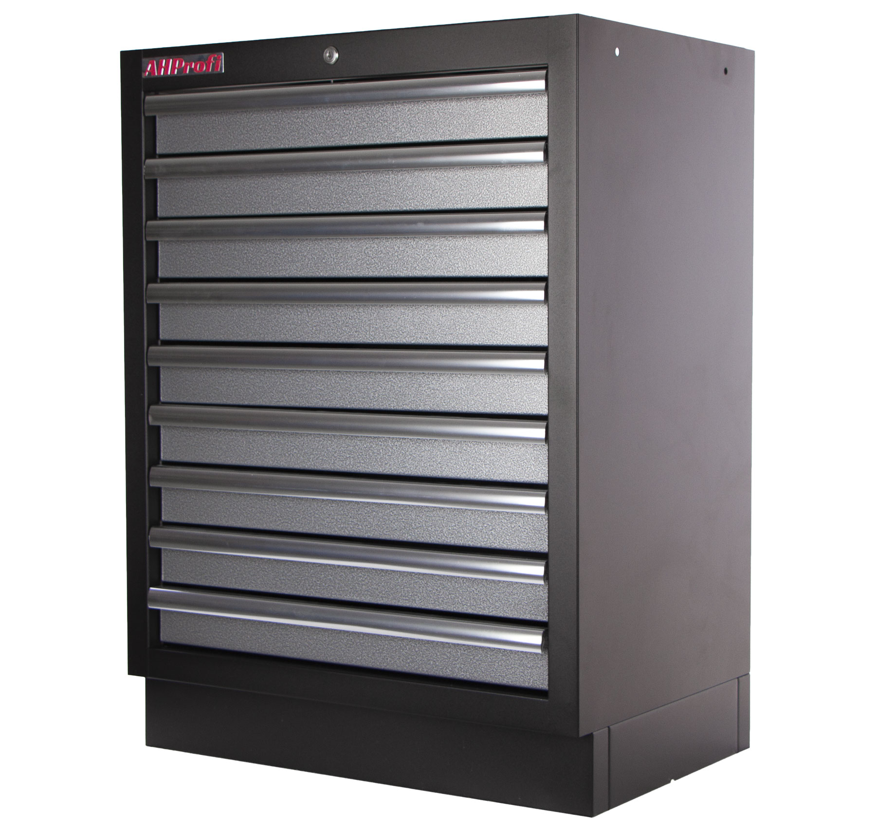 Celokovová dílenská skříňka PROFI, 9 zásuvek, 680 x 458 x 910 mm - TGC1309
