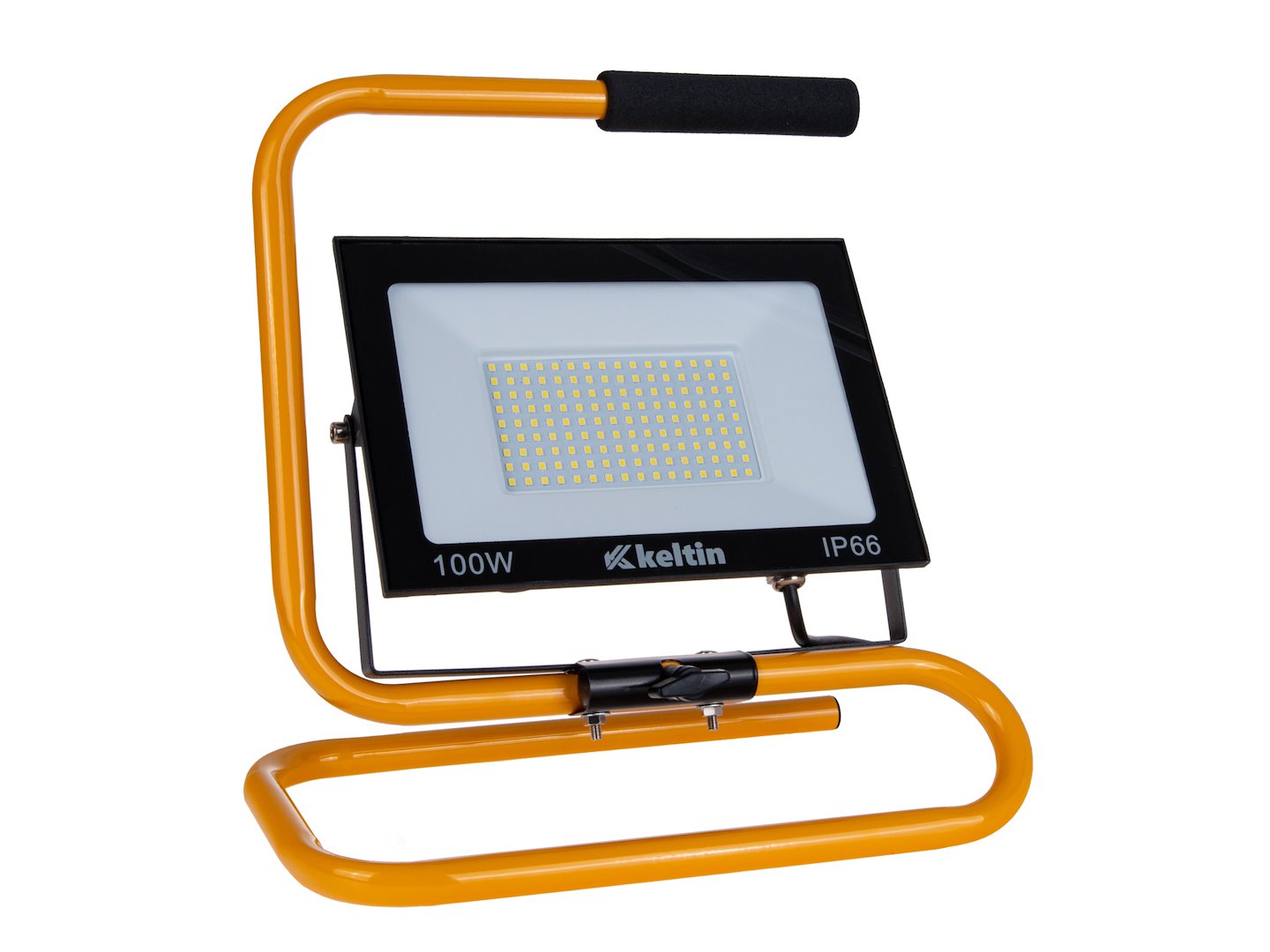 LED reflektor 100 W se stavebním stativem, bílá 4500K - K02057