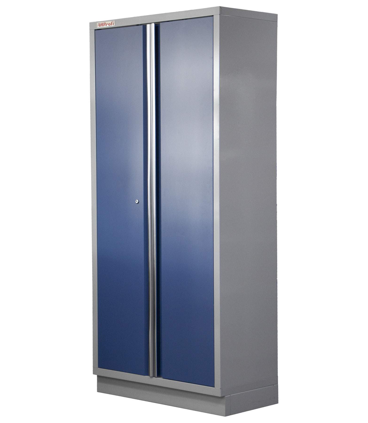 Celokovová široká dielenská skriňa PROFI BLUE 915x458x2000 mm - MTGB1336