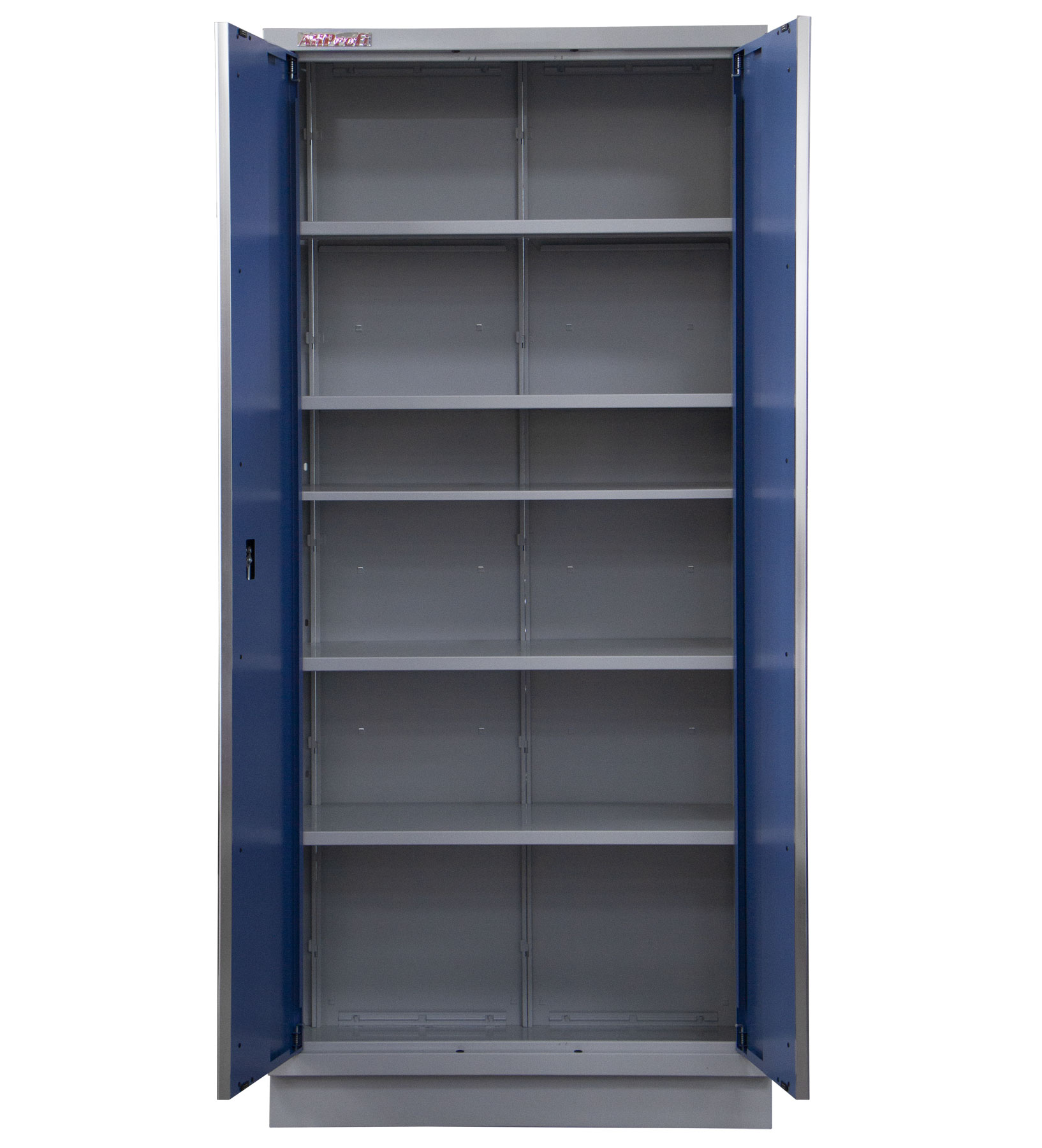 Celokovová široká dielenská skriňa PROFI BLUE 915x458x2000 mm - MTGB1336