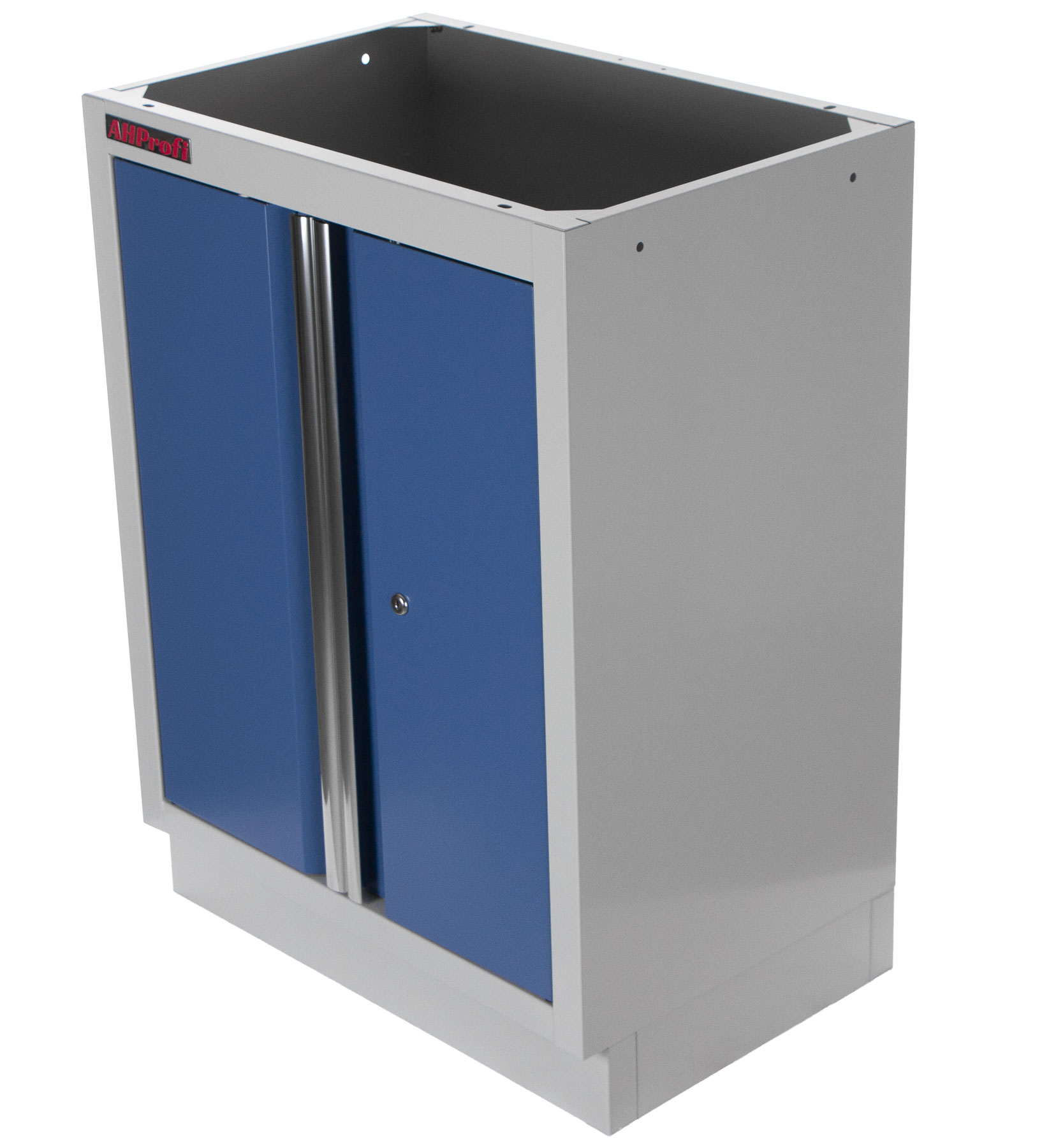 Celokovová dílenská skříňka PROFI BLUE dvoukřídlá 680x458x910 mm - MTGC1300