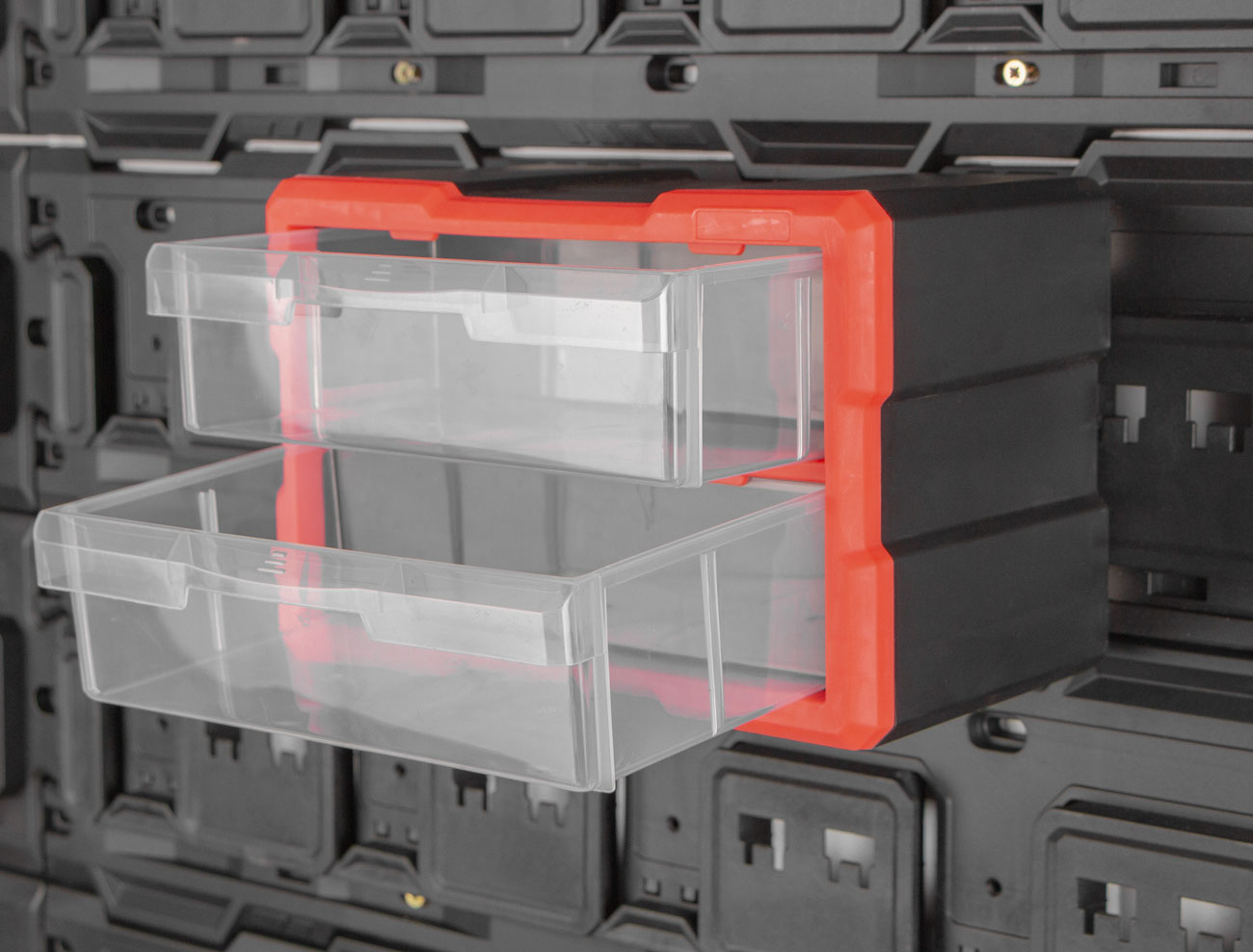 Plastový organizér, 2 boxy - MW7010