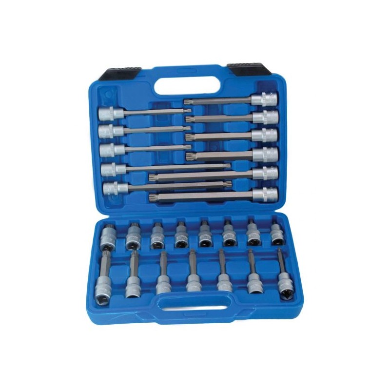 Súprava nástrčných kľúčov, Torx, 1/2", T20 - T70, 32 ks - SST3212