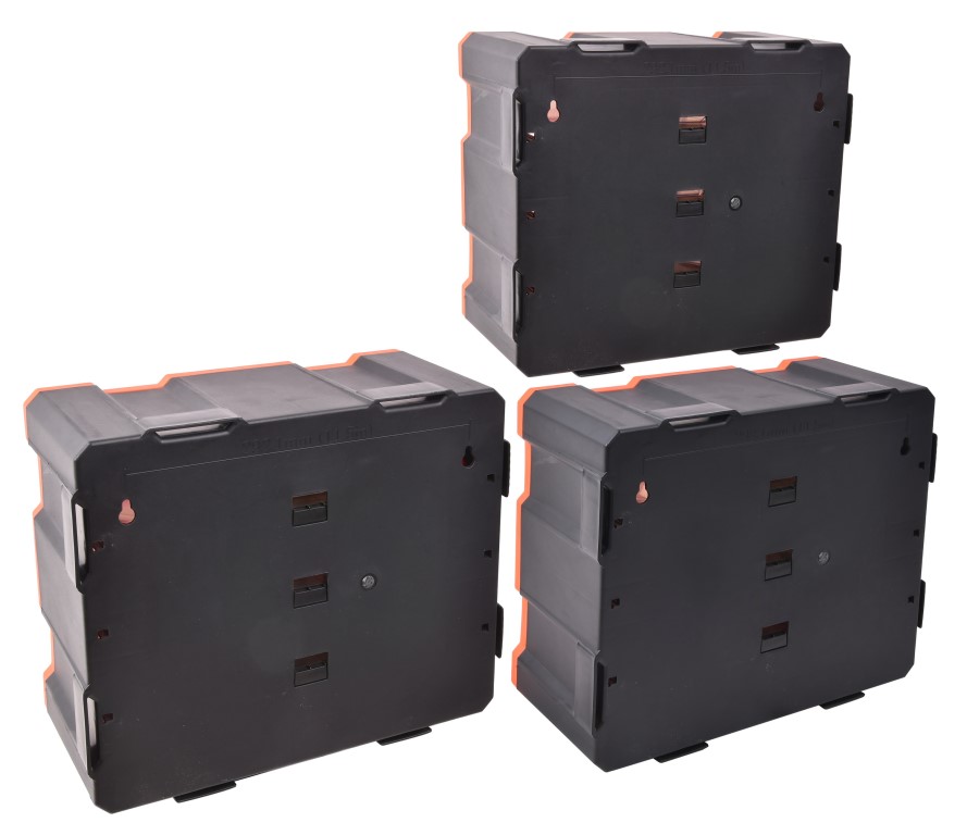 Sada plastových organizérů Tactix, 4 ks - TC32067BAL