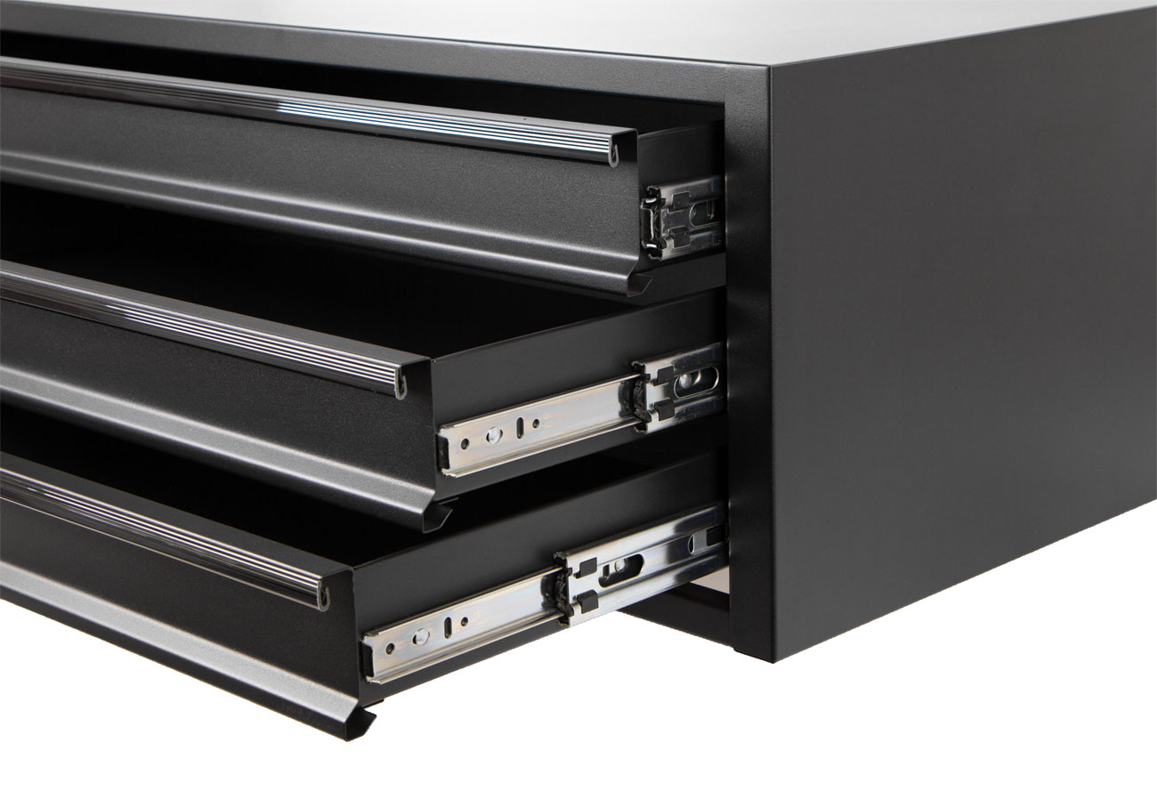 Modul se 3 zásuvkami do dílenské skříně PROFI TGB1336 - TGB1336.10