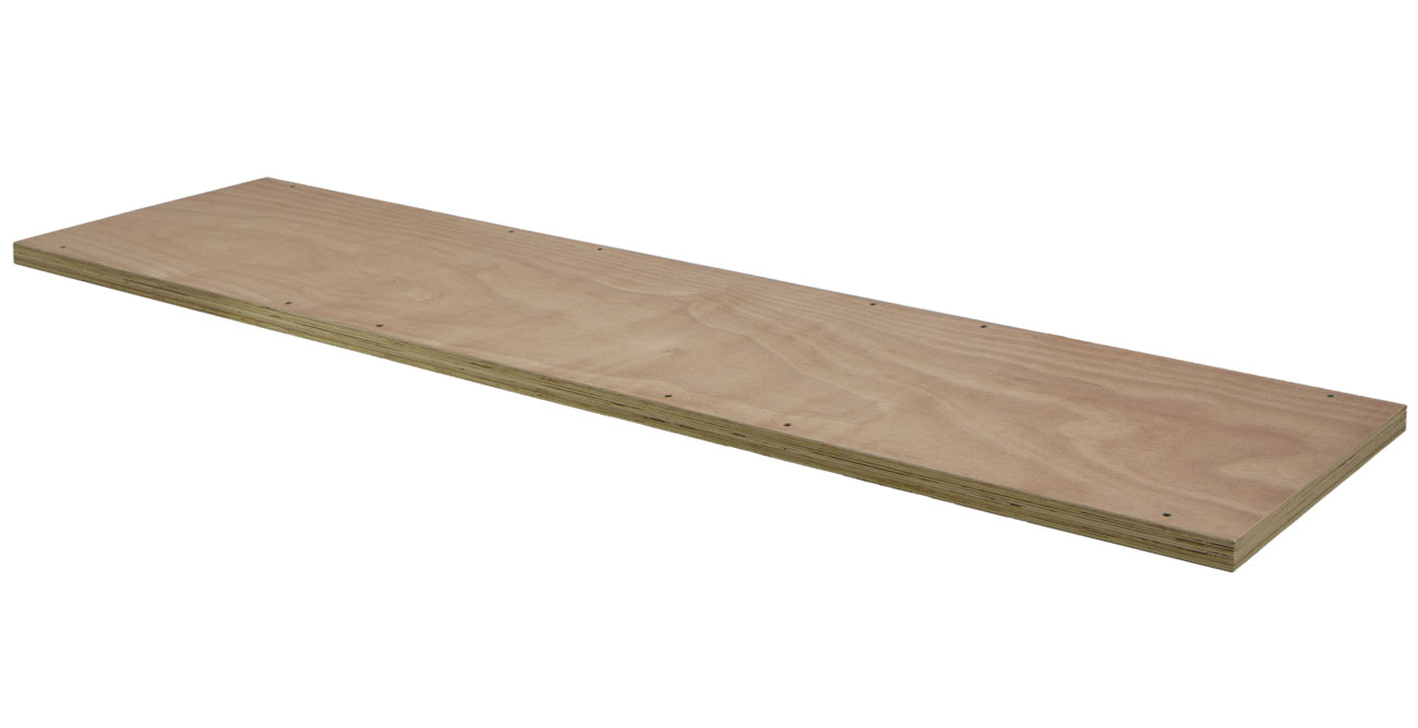 Dřevěná pracovní deska PROFI, hluboká, 2040 x 615 x 38 mm - TGW80D