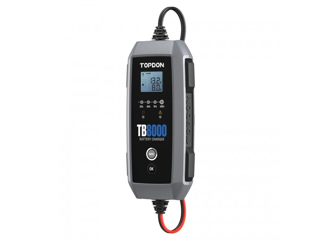 TOPDON Nabíječka autobaterie TB8000, 108 W