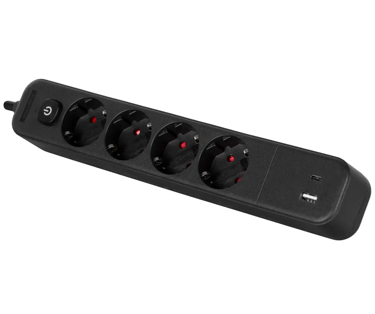 Elektrická zásuvka pro stoly EXPERT, USB a USB-C port - TSP30A