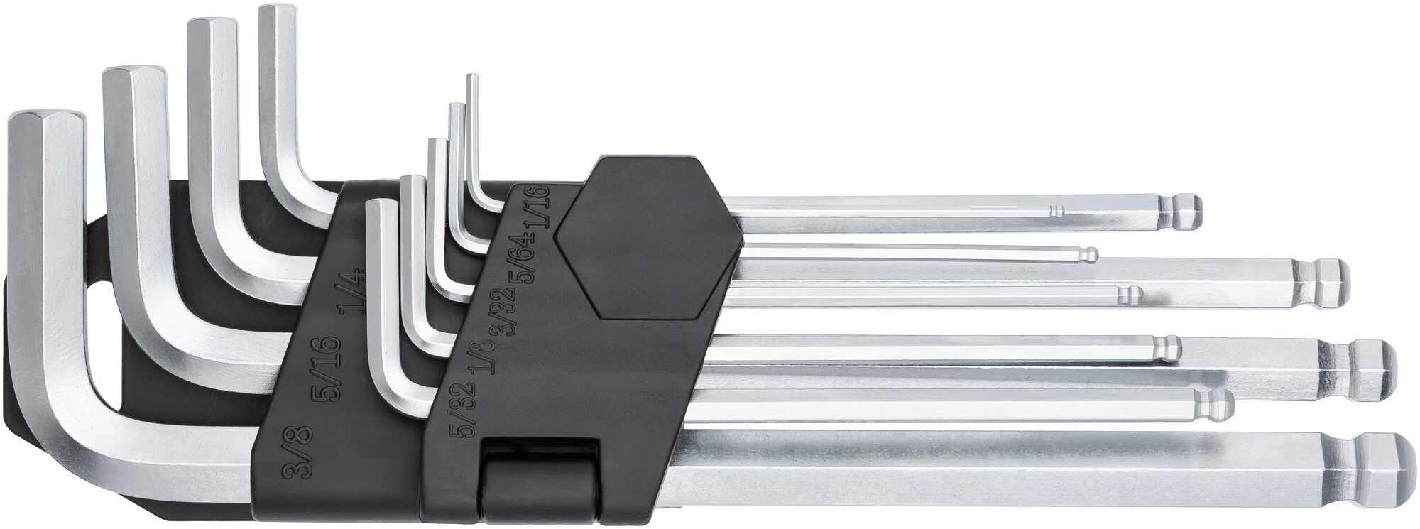 Gola sada palcová, 1/4" a 3/8", 92 ks nářadí, Vigor - V2470N