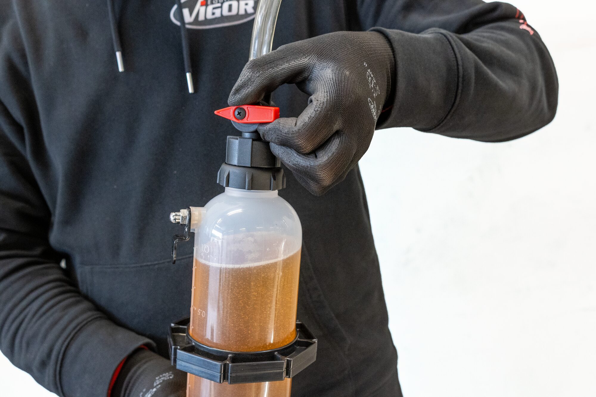 Ruční plnička převodovek, objem 1,2 l, Vigor - V4368