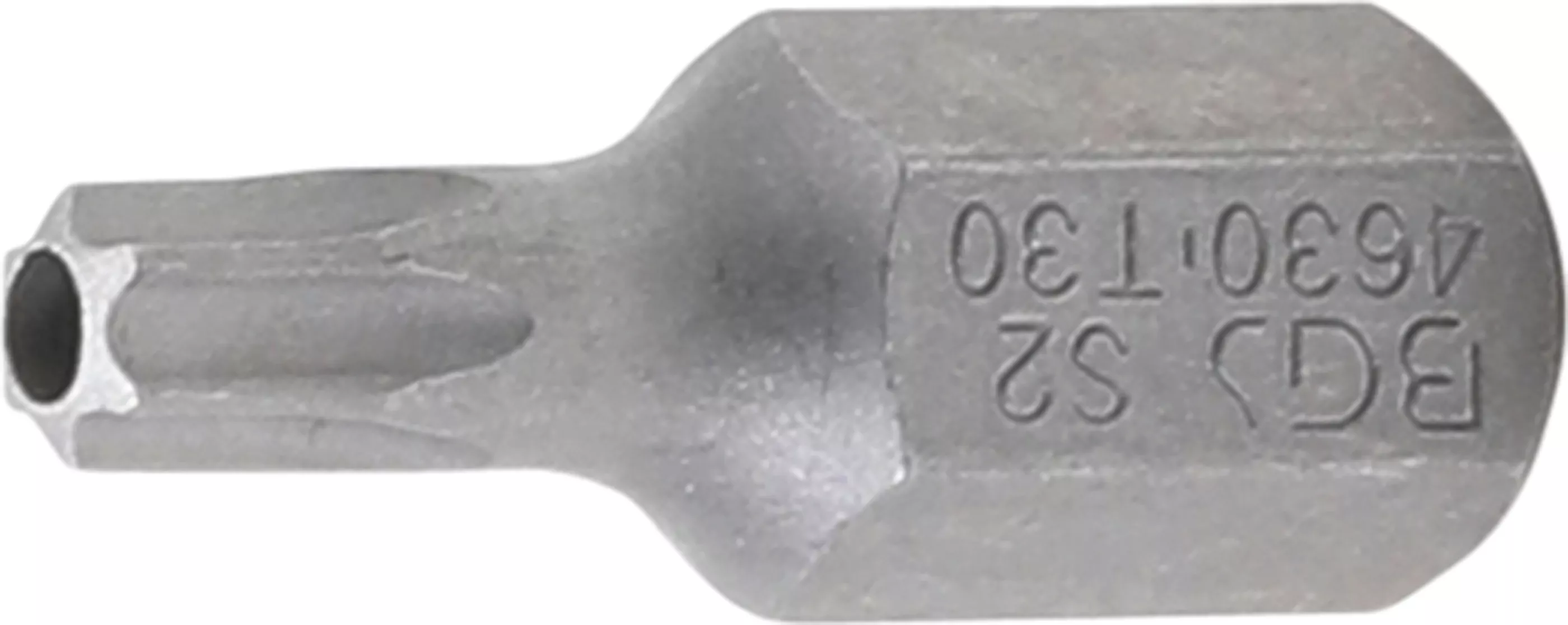 Bit TORX, T30, 10 mm, délka 30 mm, s otvorem - B4630
