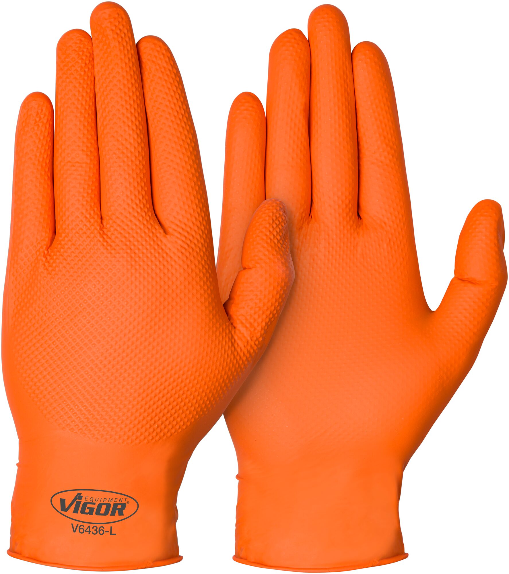 Nitrilové pracovní rukavice, L, 100 ks - V6436L