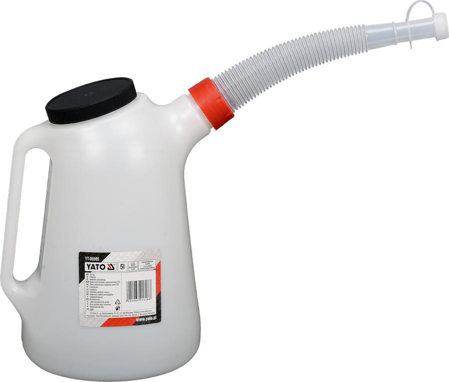 Nálevka na olej, 5 l, Yato YT-06985