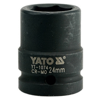 Vnútorné nástrčné kľúče 3/4" šesťhranný 24 mm CrMo YATO - YT-1074