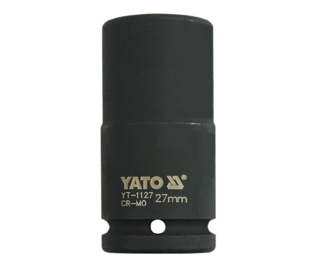 Kovaný nástrčný klíč hluboký 3/4" šestihranný 27 mm CrMo YATO - YT-1127