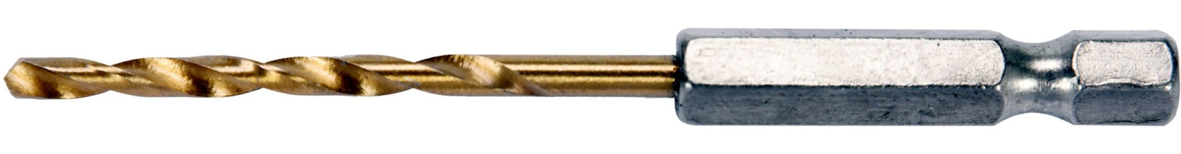 Vrták na kov 3,2mm TITAN HEX 1/4", délka 85mm - YT-44755
