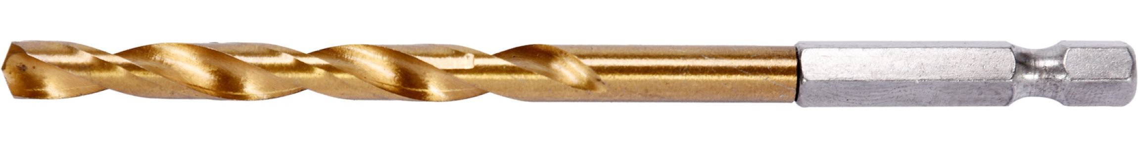 Vrták na kov 6mm TITAN HEX 1/4", dĺžka 113mm - YT-44764