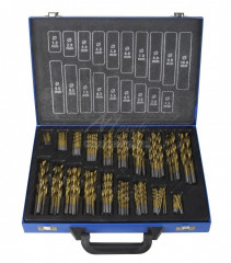 Sada vrtáků HSS do kovu 170 ks TITAN